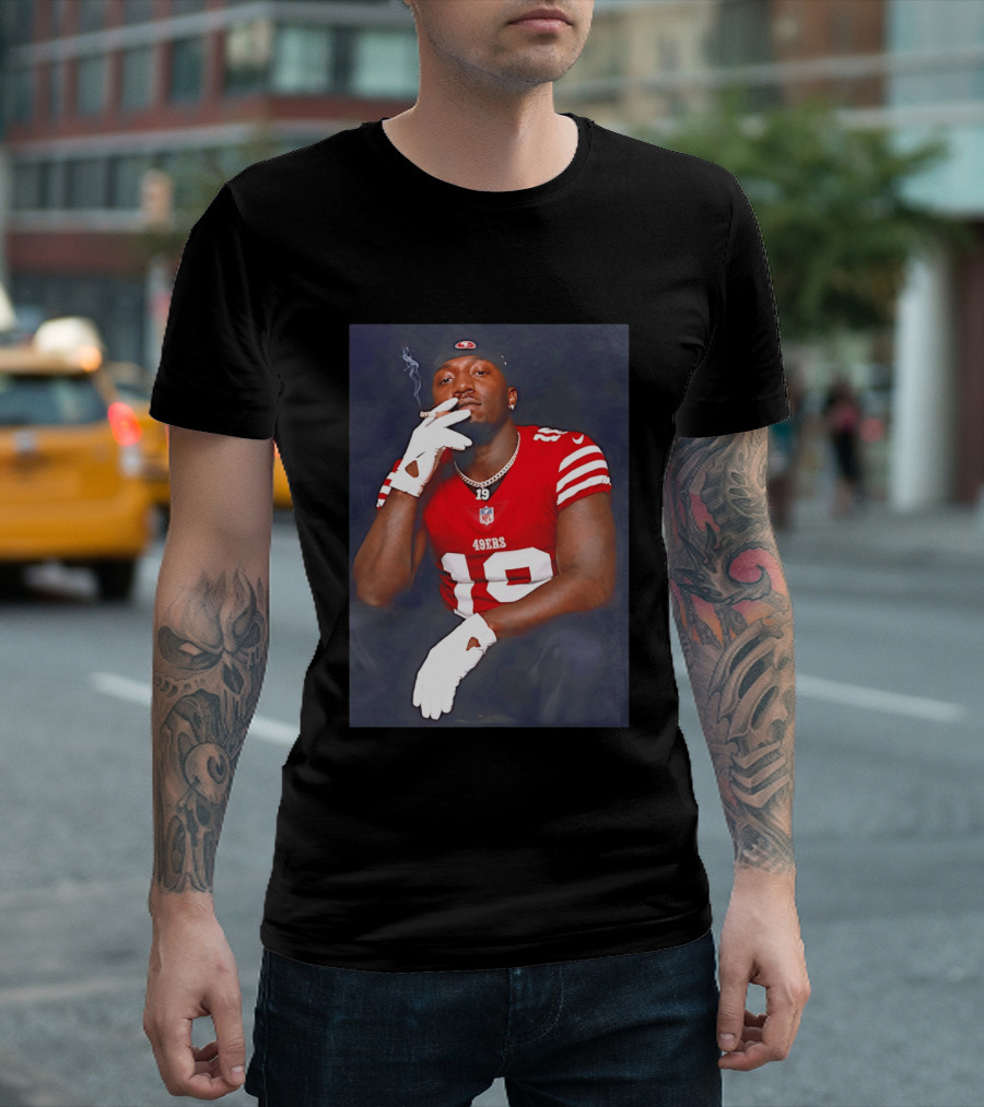 Deebo Samuel 19 NFL San Francisco 49ers Smoking T-Shirt