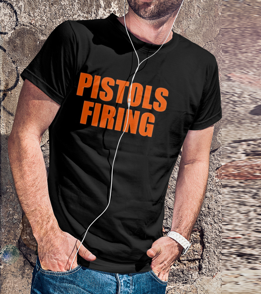 Pistols Firing Oklahoma State Cowboys T-Shirt