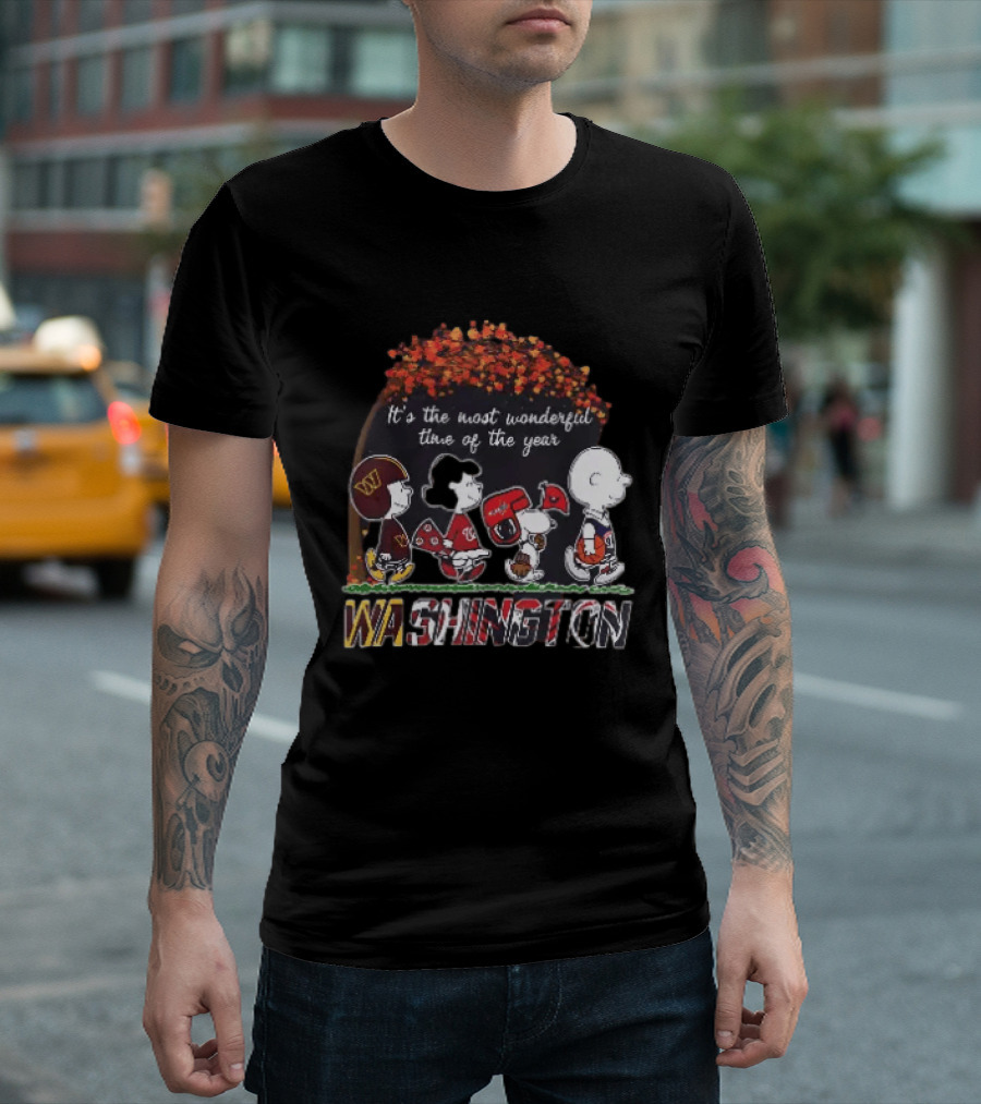 It’s The Most Wonderful Time Of The Year Washington Peanuts T-Shirt