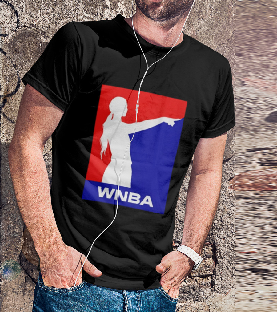 WNBA Red And Blue Sophie Cunningham Basketball T-Shirt