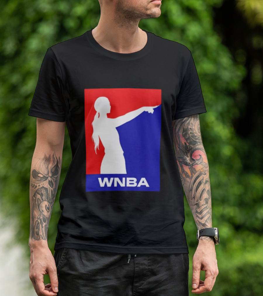 WNBA Red And Blue Sophie Cunningham Basketball T-Shirt