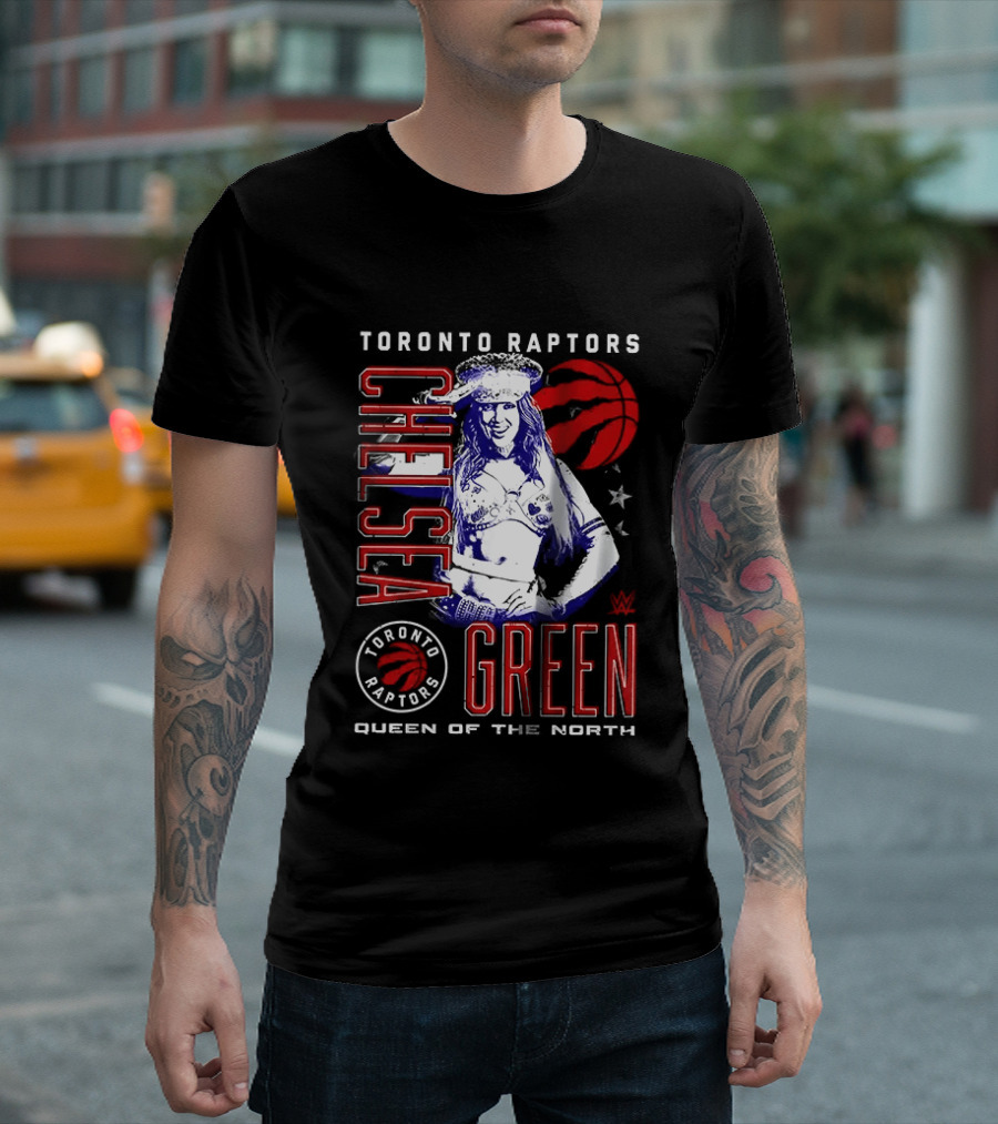 WWE Chelsea Green Toronto Raptors Queen Of The North T-Shirt