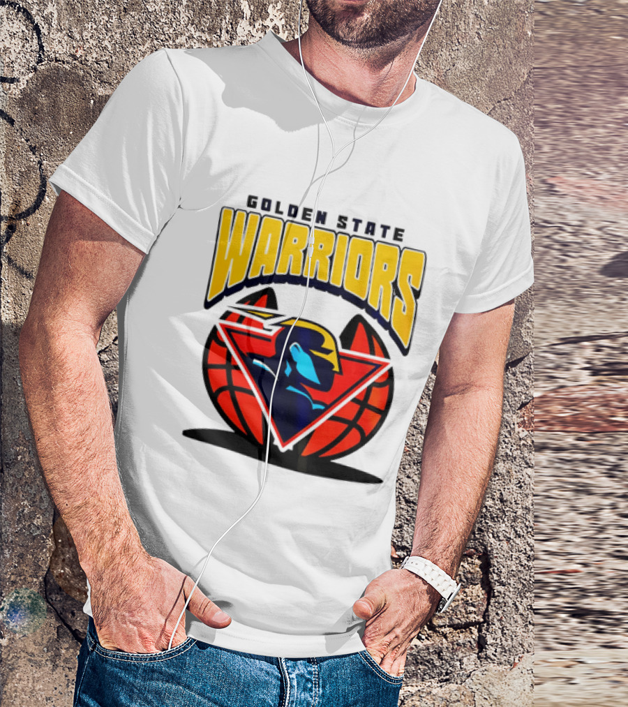 Golden State Warriors NBA 2026 Mania Retro Logo Basketball T-Shirt