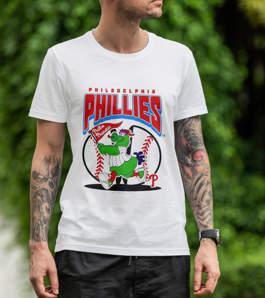 Philadelphia Phillies Phillie Phanatic 2026 Mania MLB Baseball T-Shirt