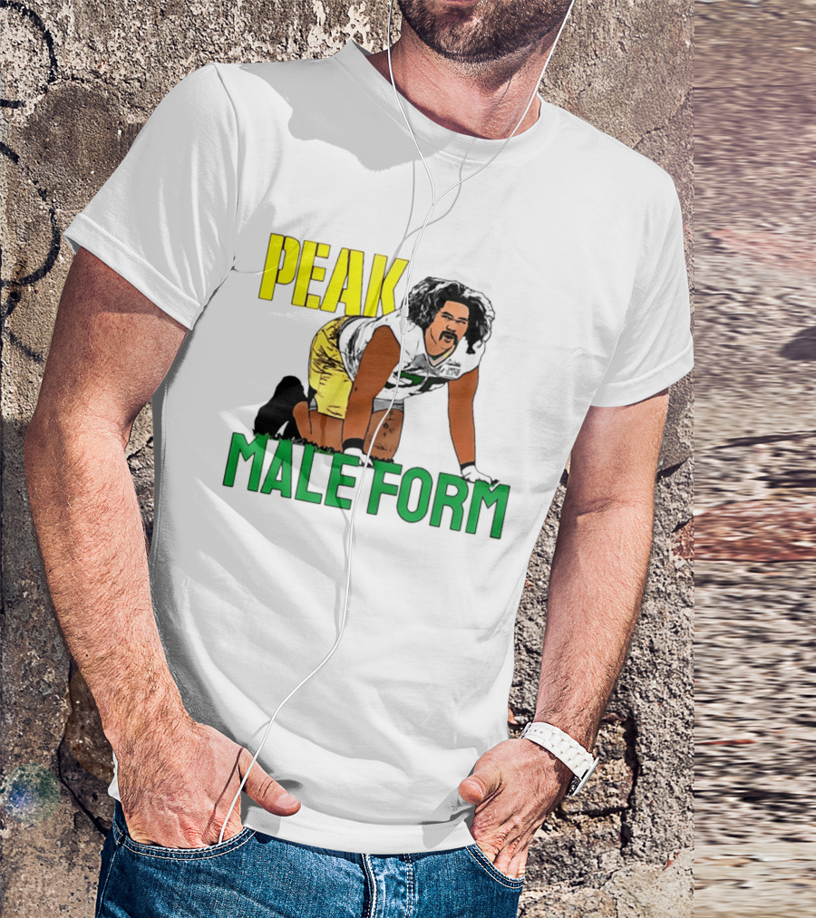 Sean Rhyan Peak Male Form Green Bay Packers Football T-Shirt