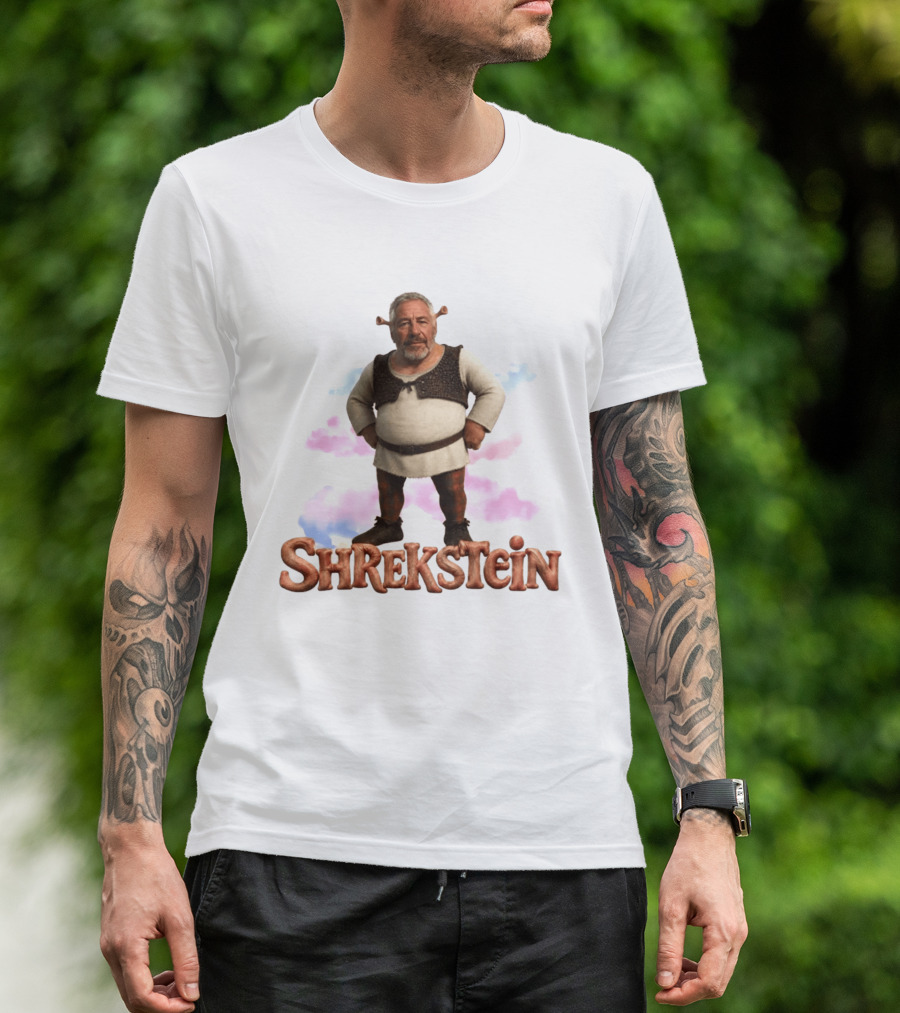 Shrekstein Shrek Frankenstein Mashup T-Shirt