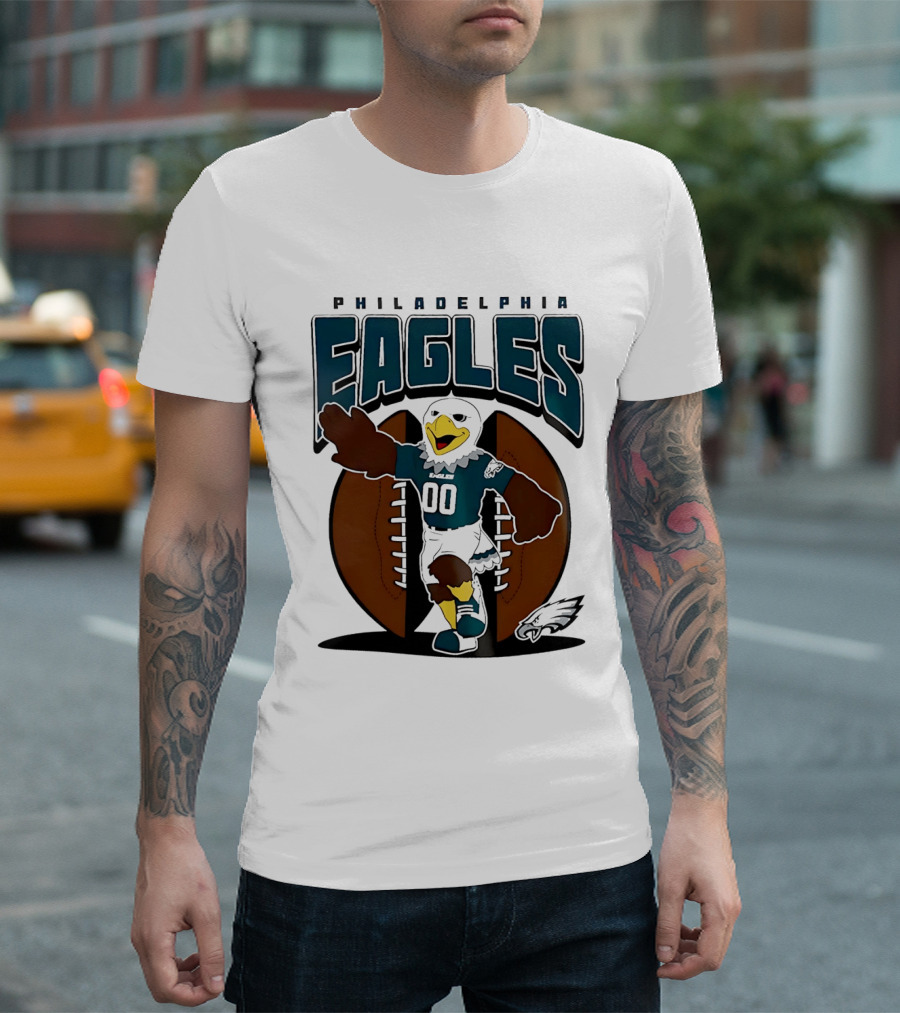 Philadelphia Eagles Swoop Mascot Football 2026 T-Shirt