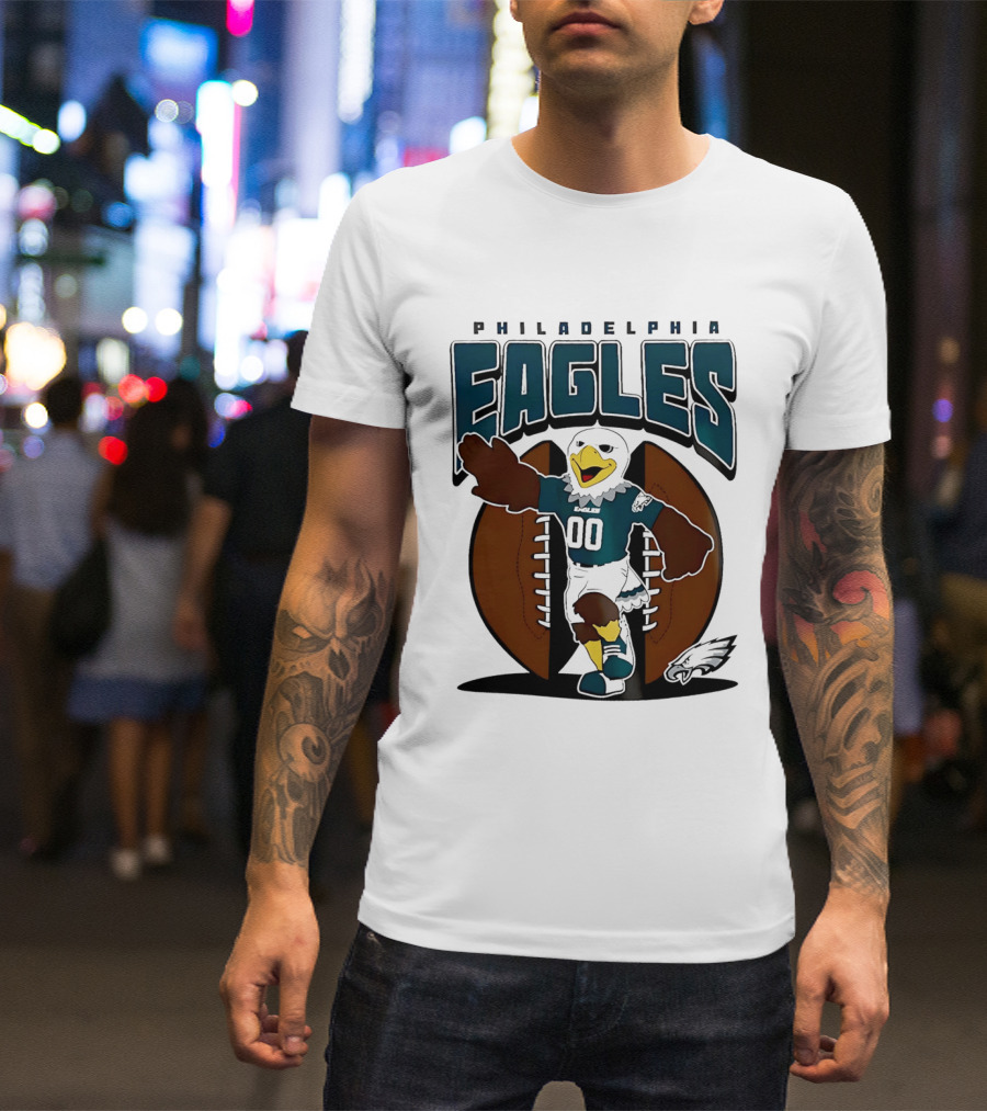 Philadelphia Eagles Swoop Mascot Football 2026 T-Shirt
