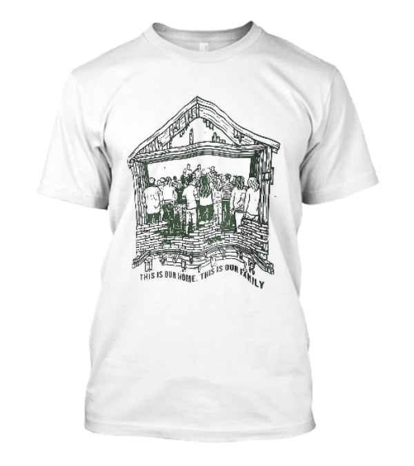 This Is Our Home This Is Our Family Concert Crowd House T-Shirt
