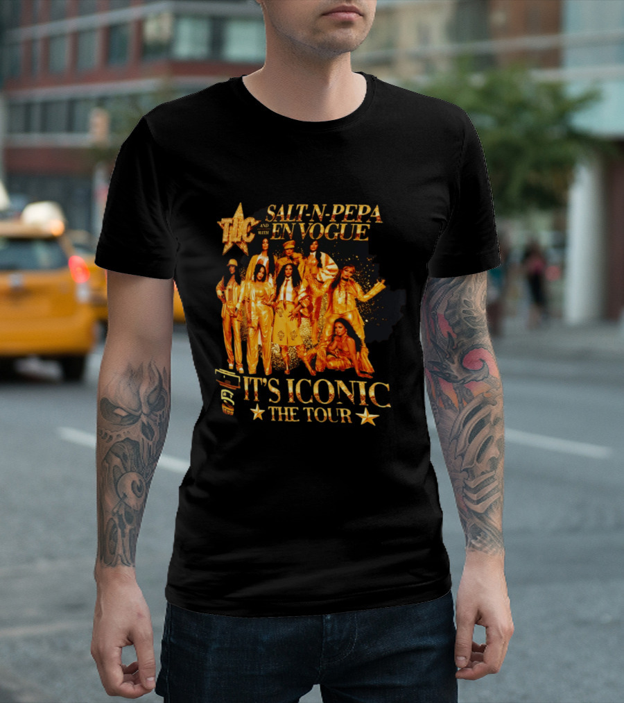 TLC Salt N Pepa And En Vogue It's Iconic The Tour T-Shirt
