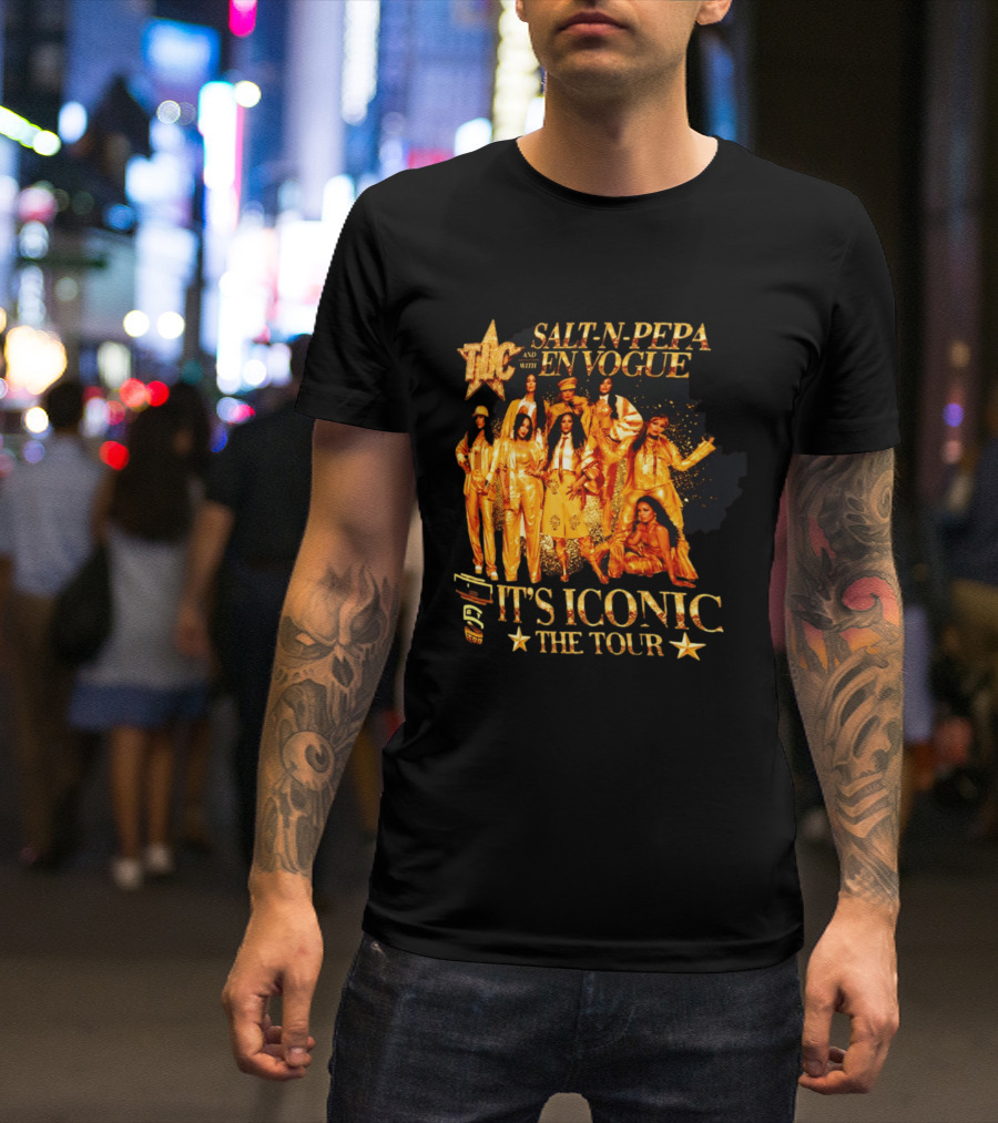 TLC Salt N Pepa And En Vogue It's Iconic The Tour T-Shirt