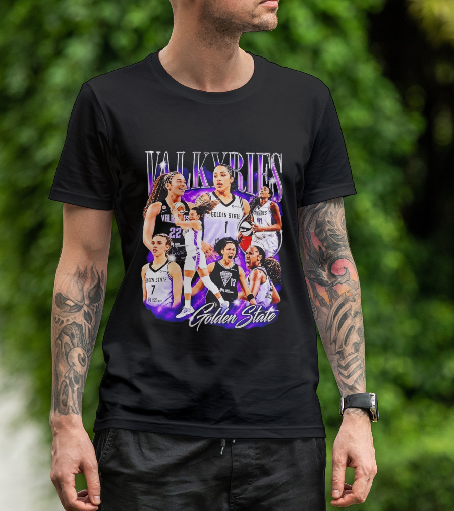 Golden State Valkyries WNBA Basketball Team Players 2026 T-Shirt