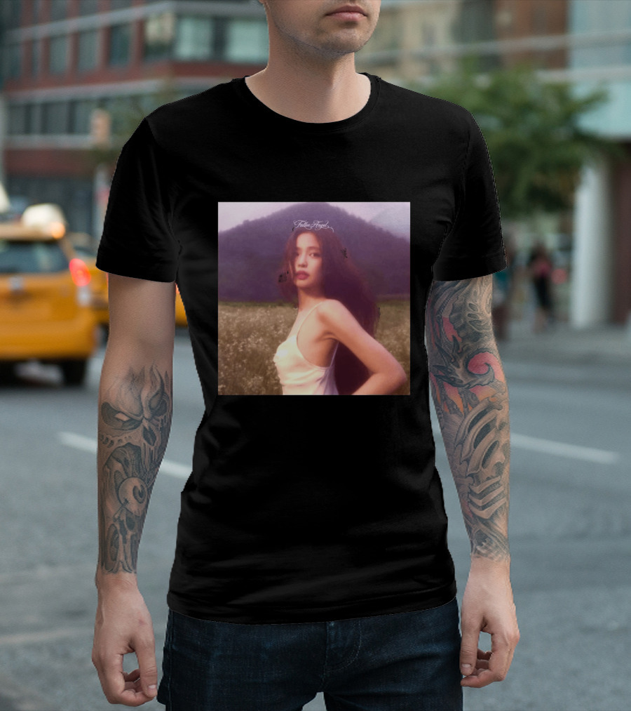 Jennie Fallen Angel EP Cover Photo Mountain Field Scene T-Shirt