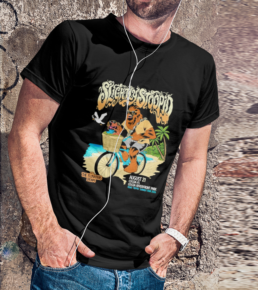 Slightly Stoopid Cocoa Riverfront Park August 21 The Elovaters Demn Event 2026 T-Shirt