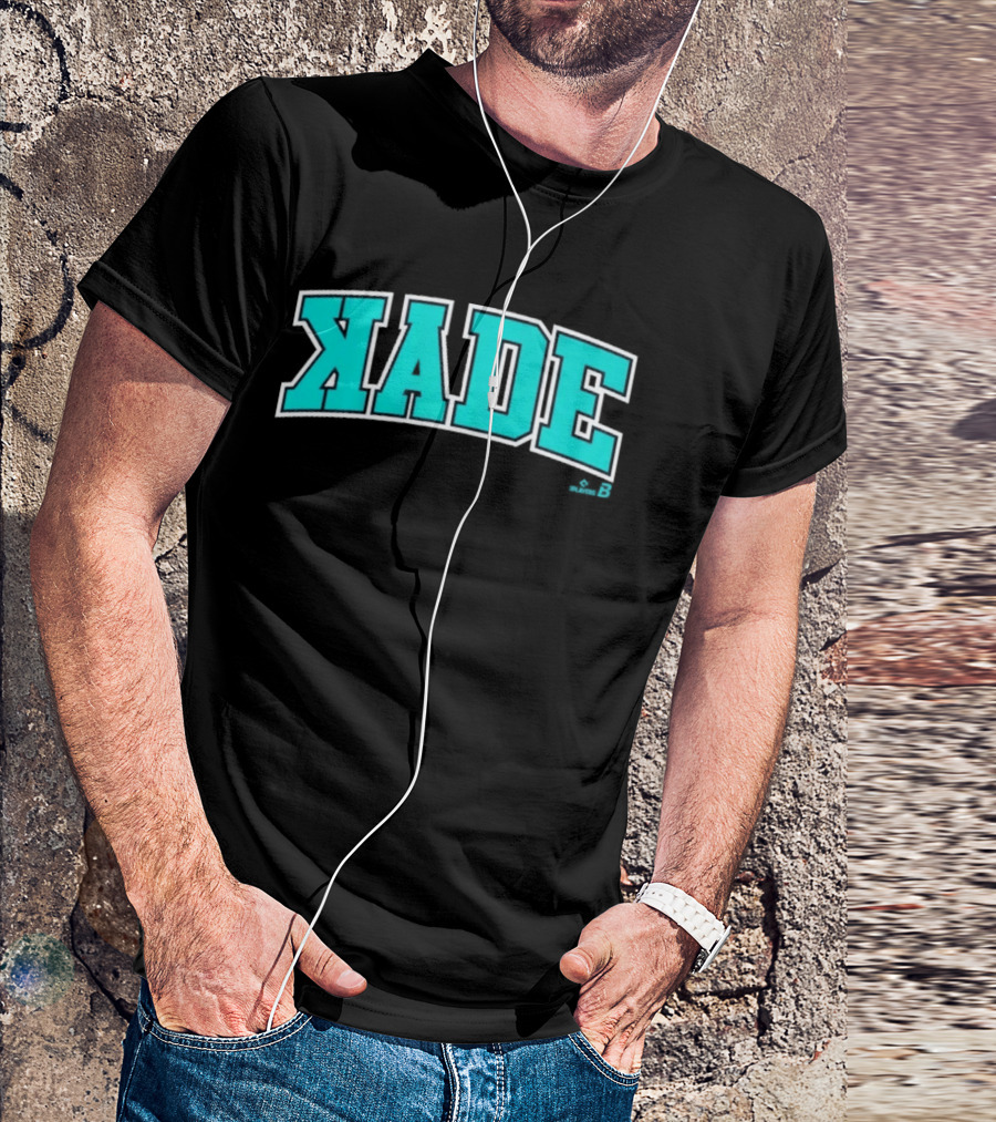 Kade Anderson Backwards K Bold Teal T-Shirt
