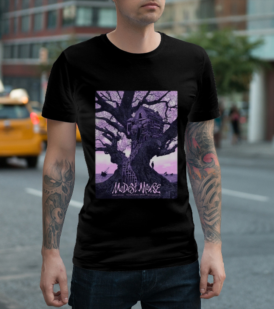 Modest Mouse South Deerfield MA Tree House Brewing August 20 2026 Event T-Shirt