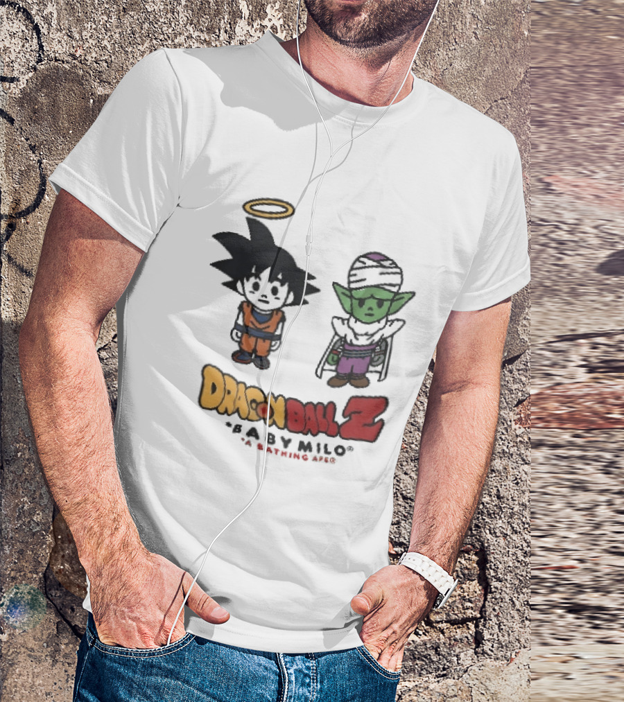 Dragon Ball Z Baby Milo Goku Piccolo Collaboration T-Shirt