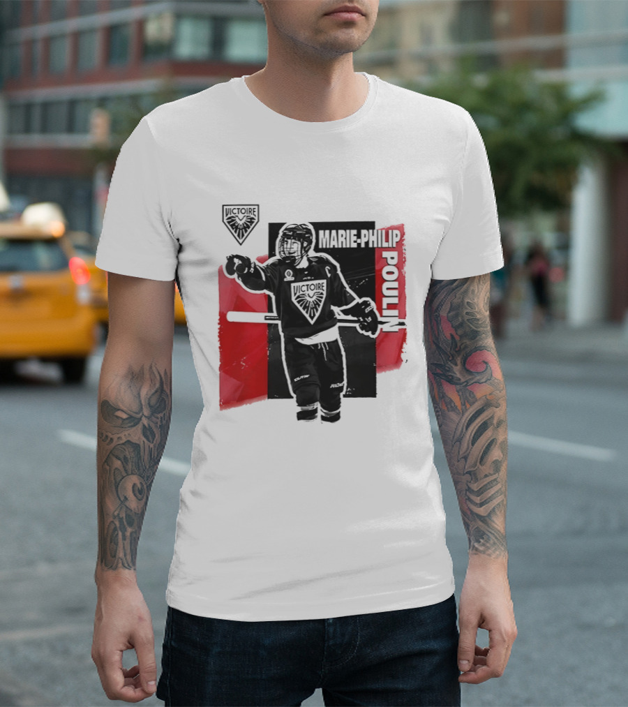 Marie Philip Poulin Team Vancouver Goldeneyes PWHL 2026 T-Shirt