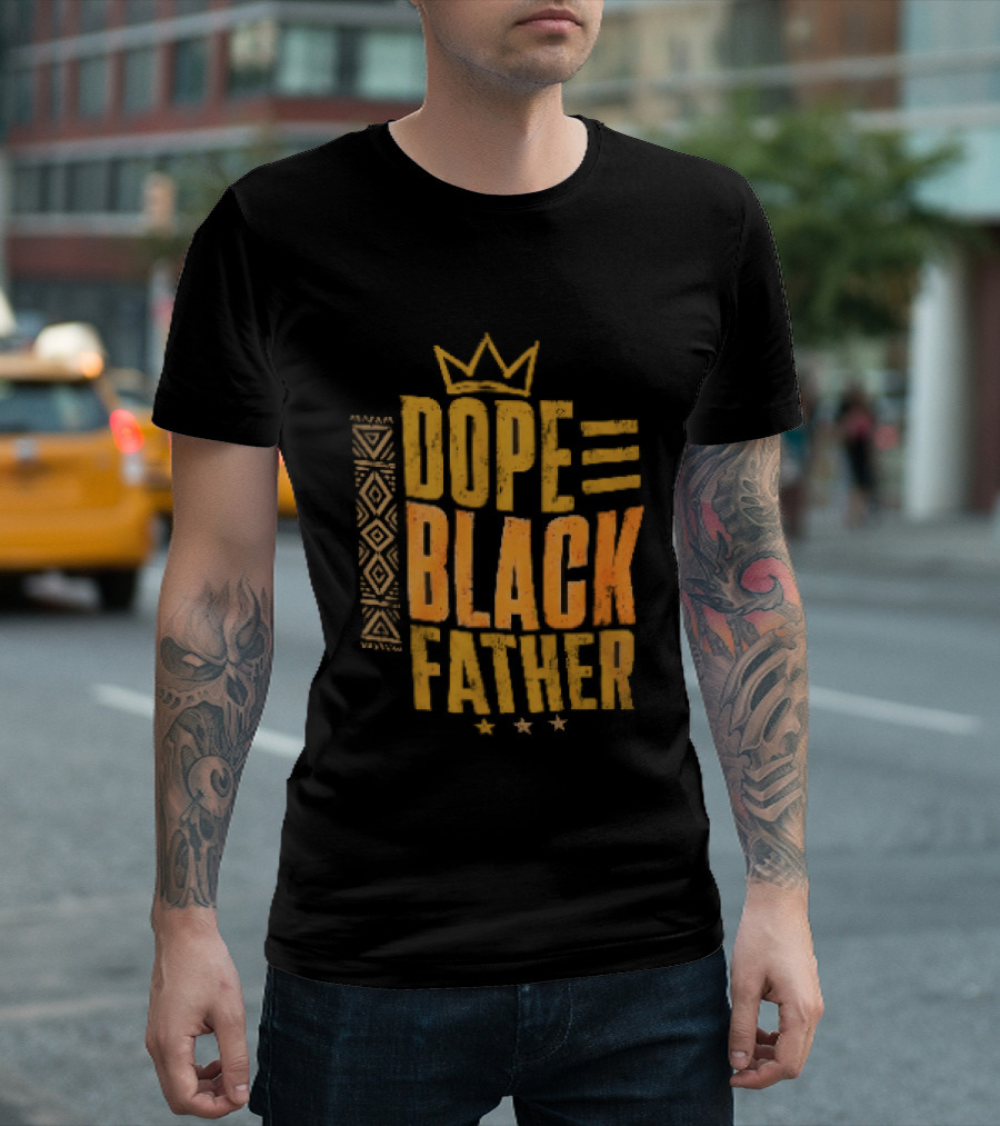 Dope Black Father Crown T-Shirt