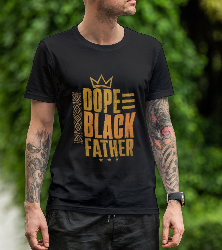Dope Black Father Crown T-Shirt