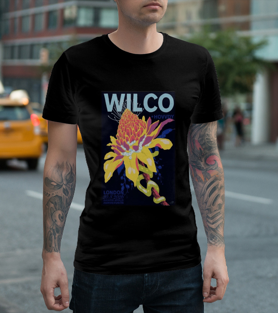 WILCO + Hovvdy London 20.8.2026 Eventim Apollo Hammersmith T-Shirt