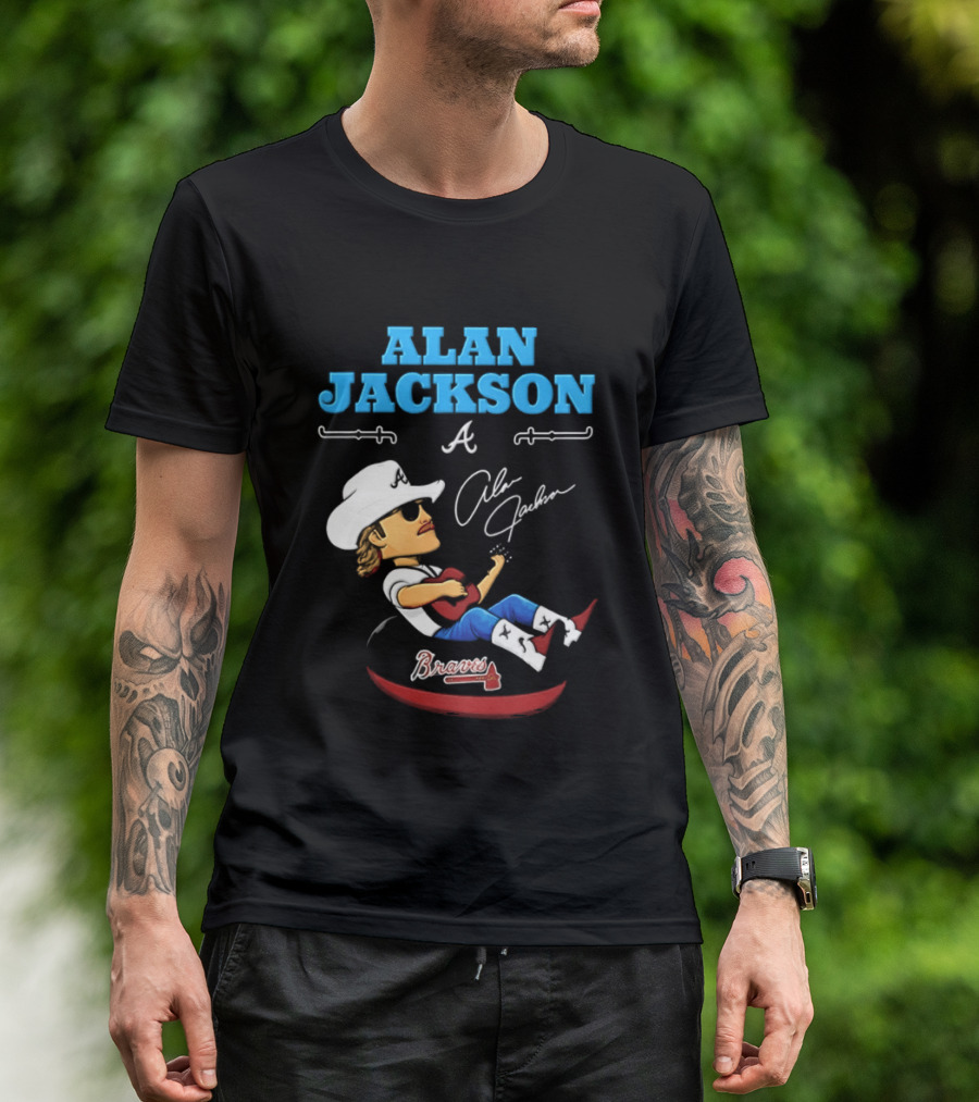 ALAN JACKSON Braves Celebration Night Atlanta Georgia 2026 T-Shirt