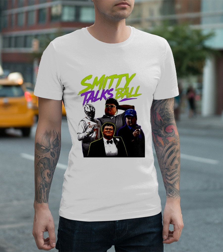 Smitty Talks Ball Tennessee Volunteers Fans Sports T-Shirt