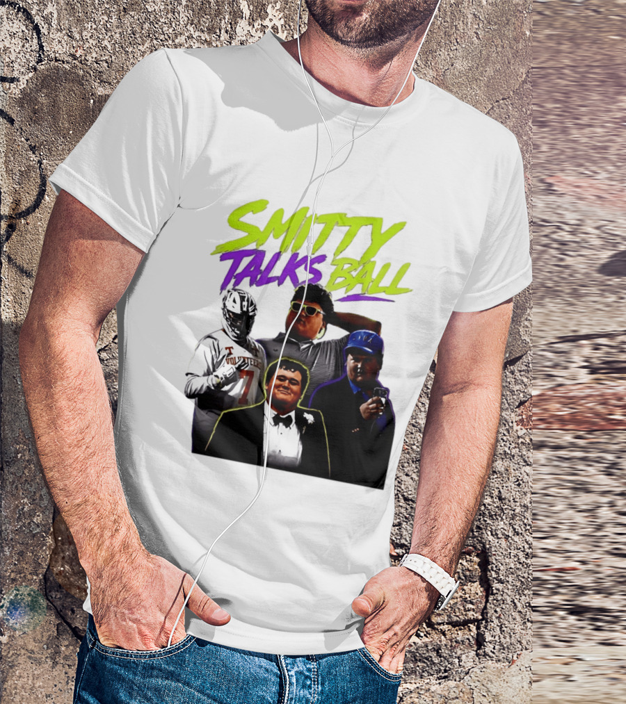 Smitty Talks Ball Tennessee Volunteers Fans Sports T-Shirt
