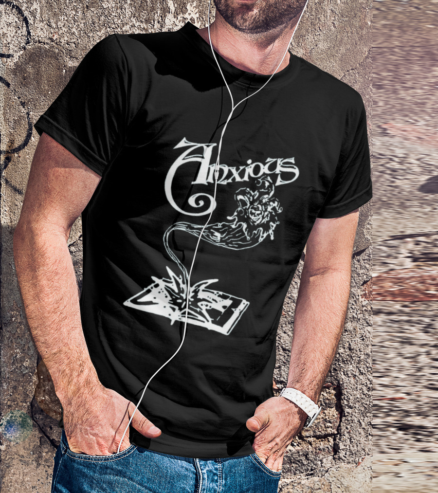 Anxious Gothic Flower Book Summer Fall Tour 2026 T-Shirt