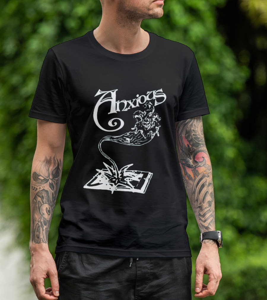 Anxious Gothic Flower Book Summer Fall Tour 2026 T-Shirt