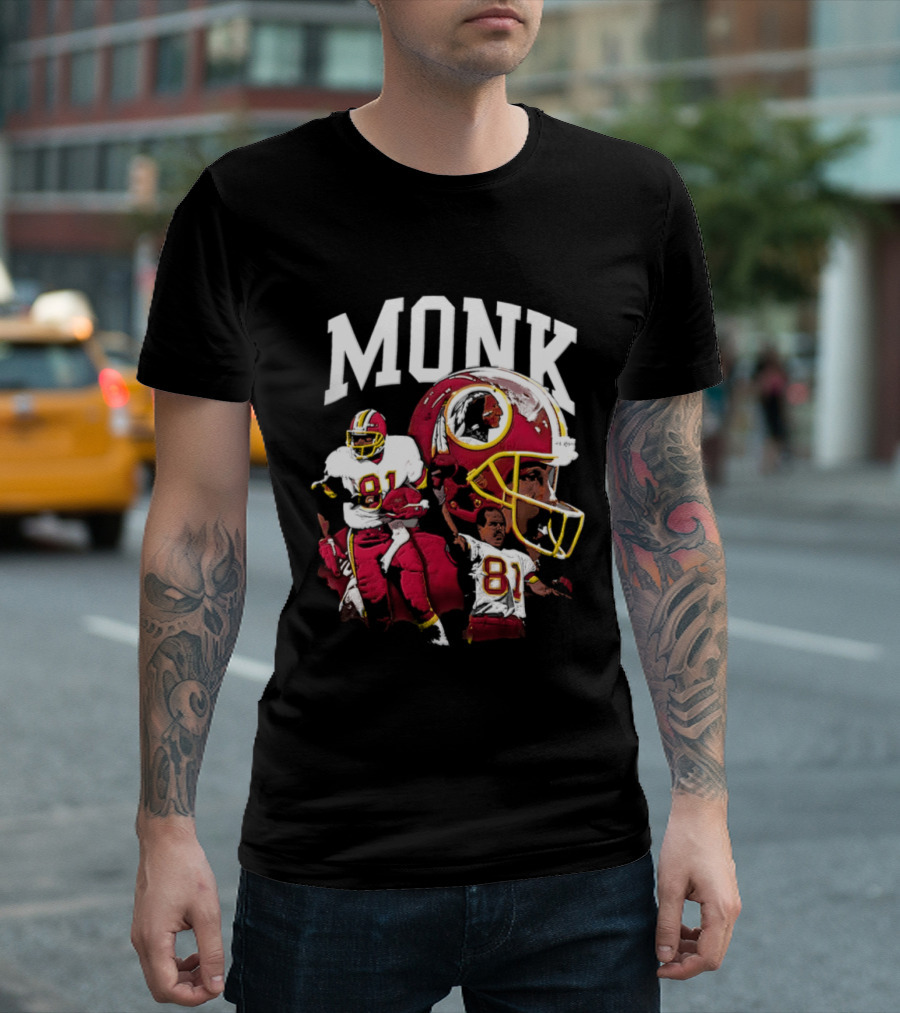 Monk Washington Commanders 81 Iconic Football Legend T-Shirt