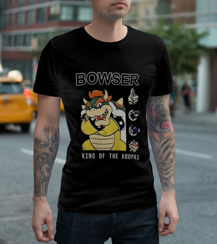 Bowser King Of The Koopas Super Mario T-Shirt