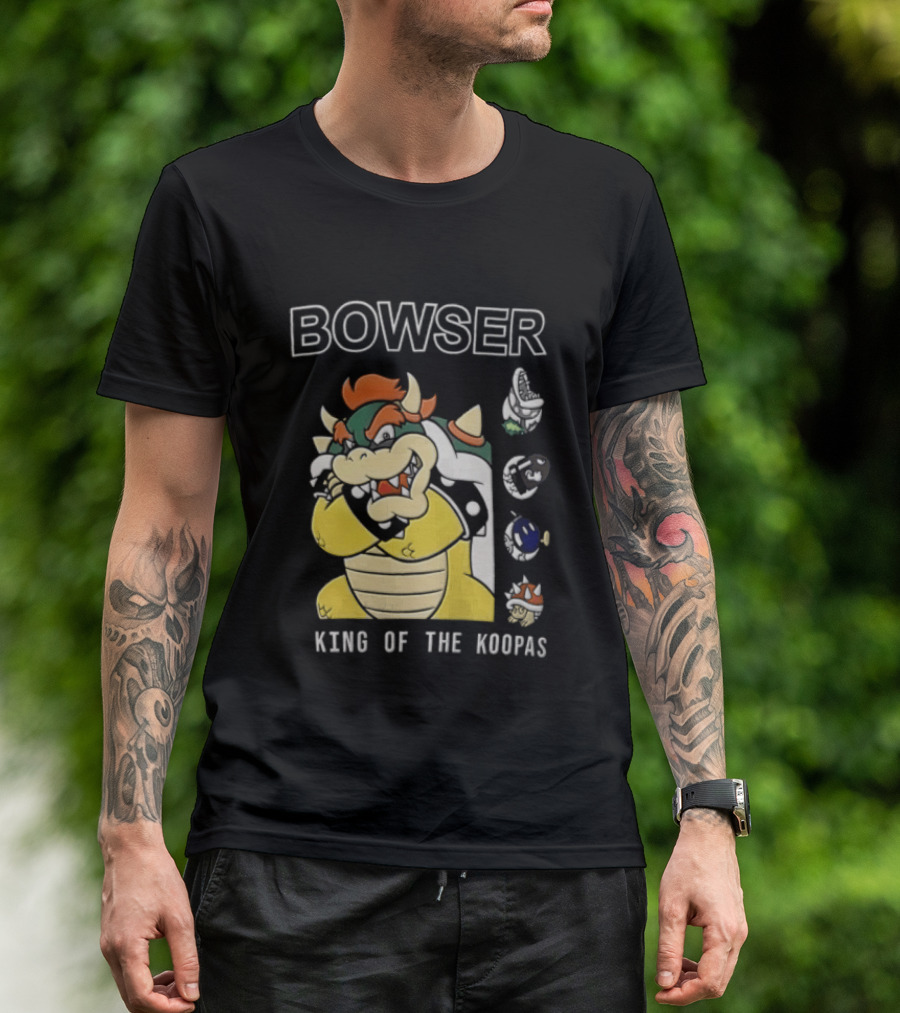 Bowser King Of The Koopas Super Mario T-Shirt