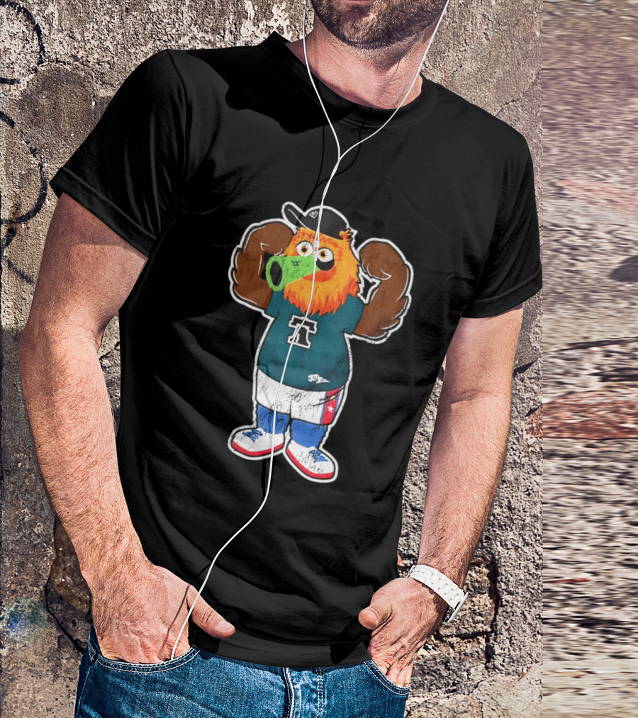 Philadelphia Flyers Gritty Liberty Bell Basketball T-Shirt