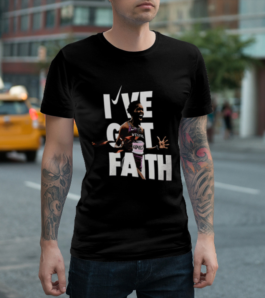 I've Got Faith Nike Runner Victory T-Shirt