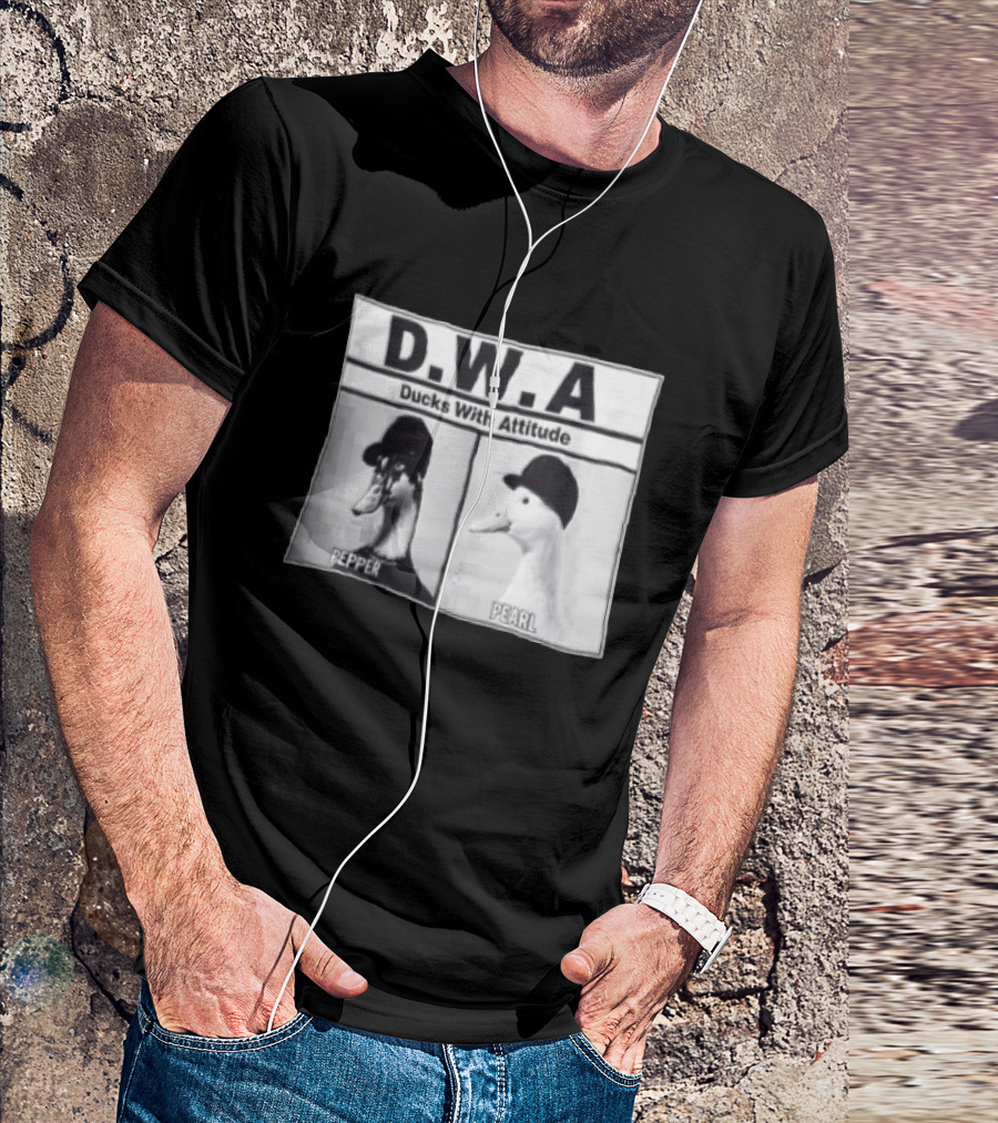 D.W.A Ducks With Attitude Pepper Pearl T-Shirt