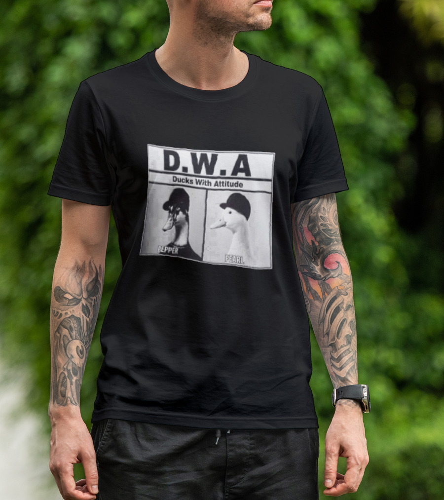 D.W.A Ducks With Attitude Pepper Pearl T-Shirt