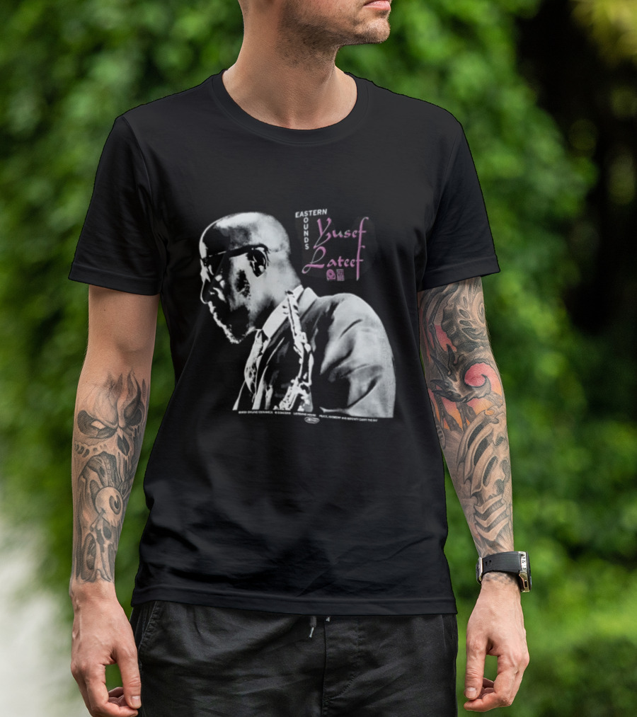 Eastern Sounds Yusef Lateef Portrait Peace Harmony Serenity T-Shirt