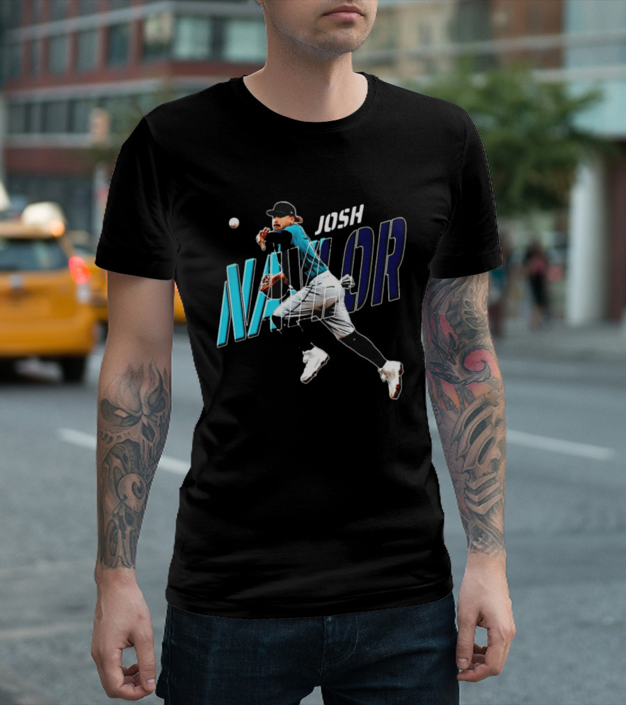 Josh Naylor Seattle Mariners MLB 2026 T-Shirt