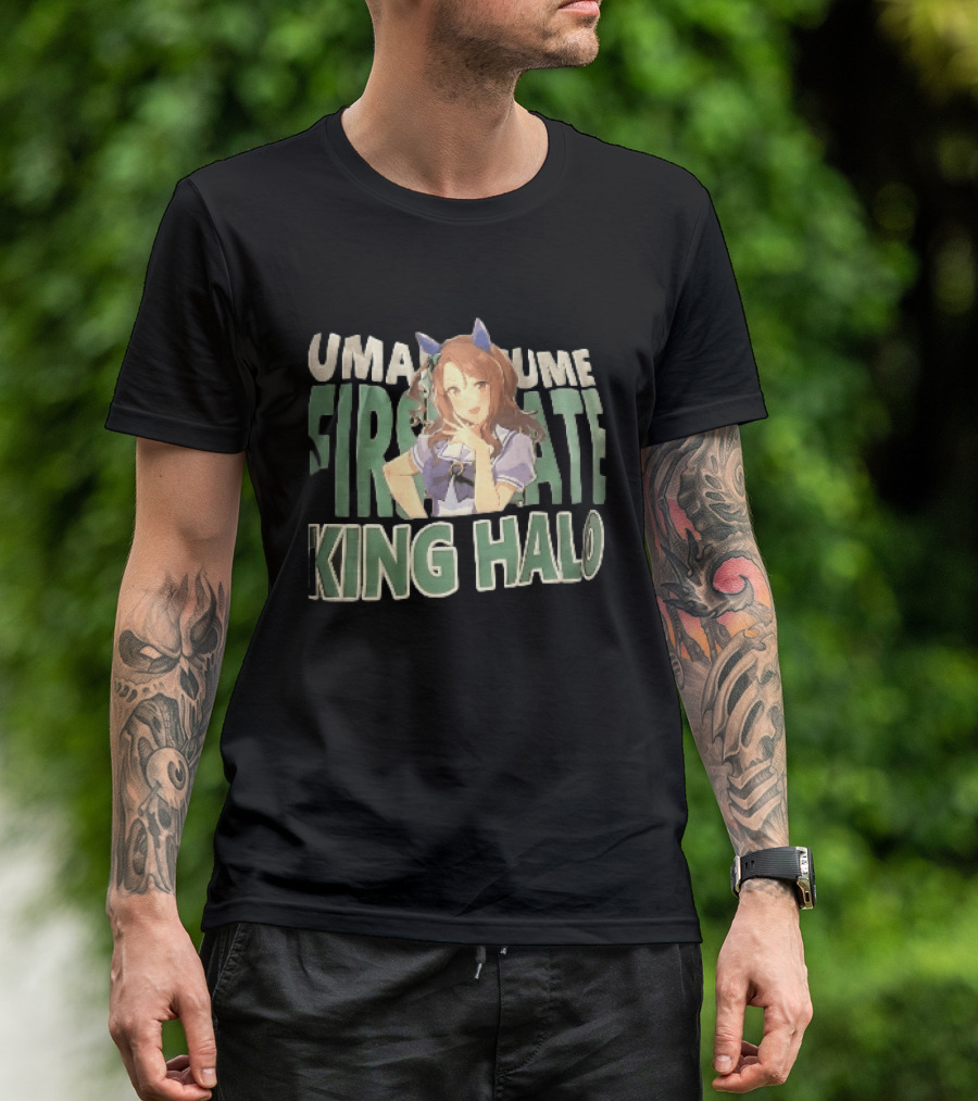 Umamusume First Rate King Halo Anime Girl Posing T-Shirt