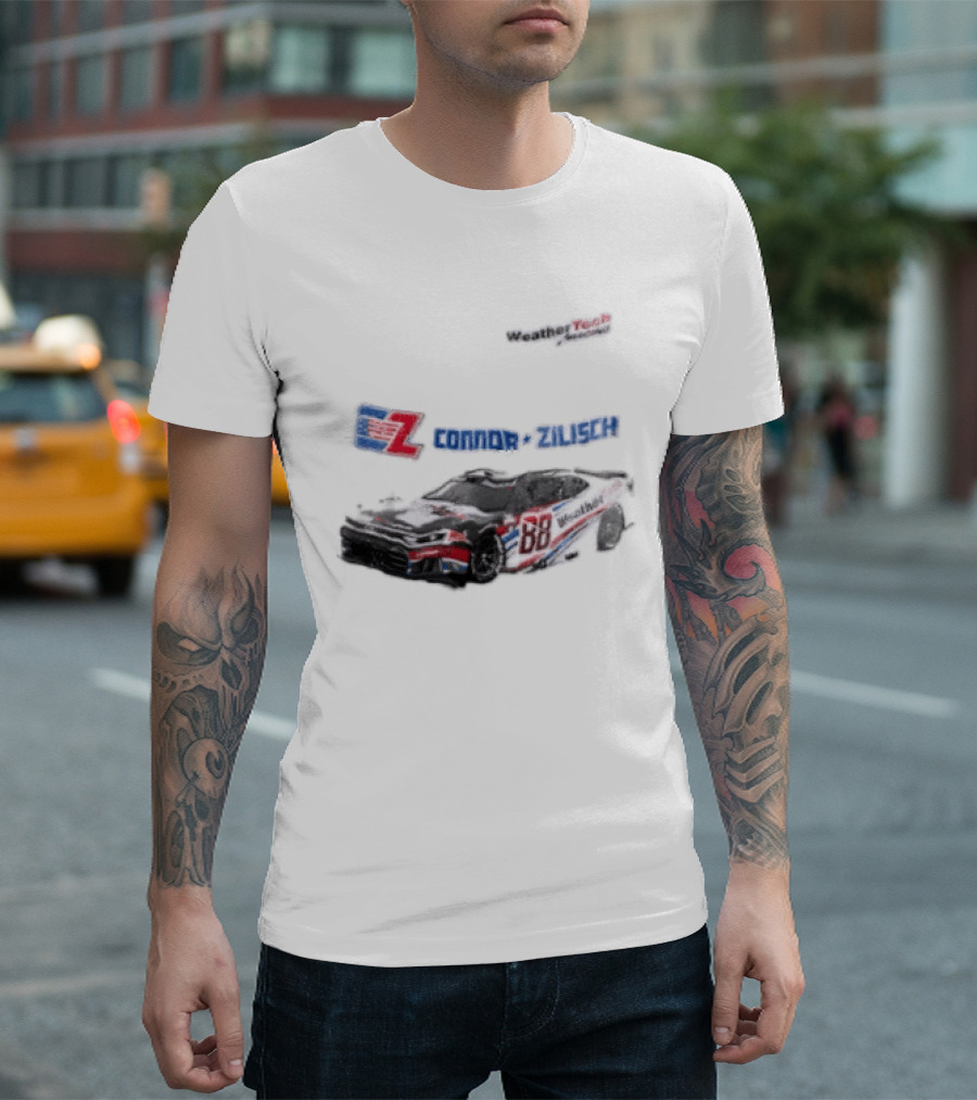WeatherTech Racing Connor Zilisch 88 Race Car T-Shirt