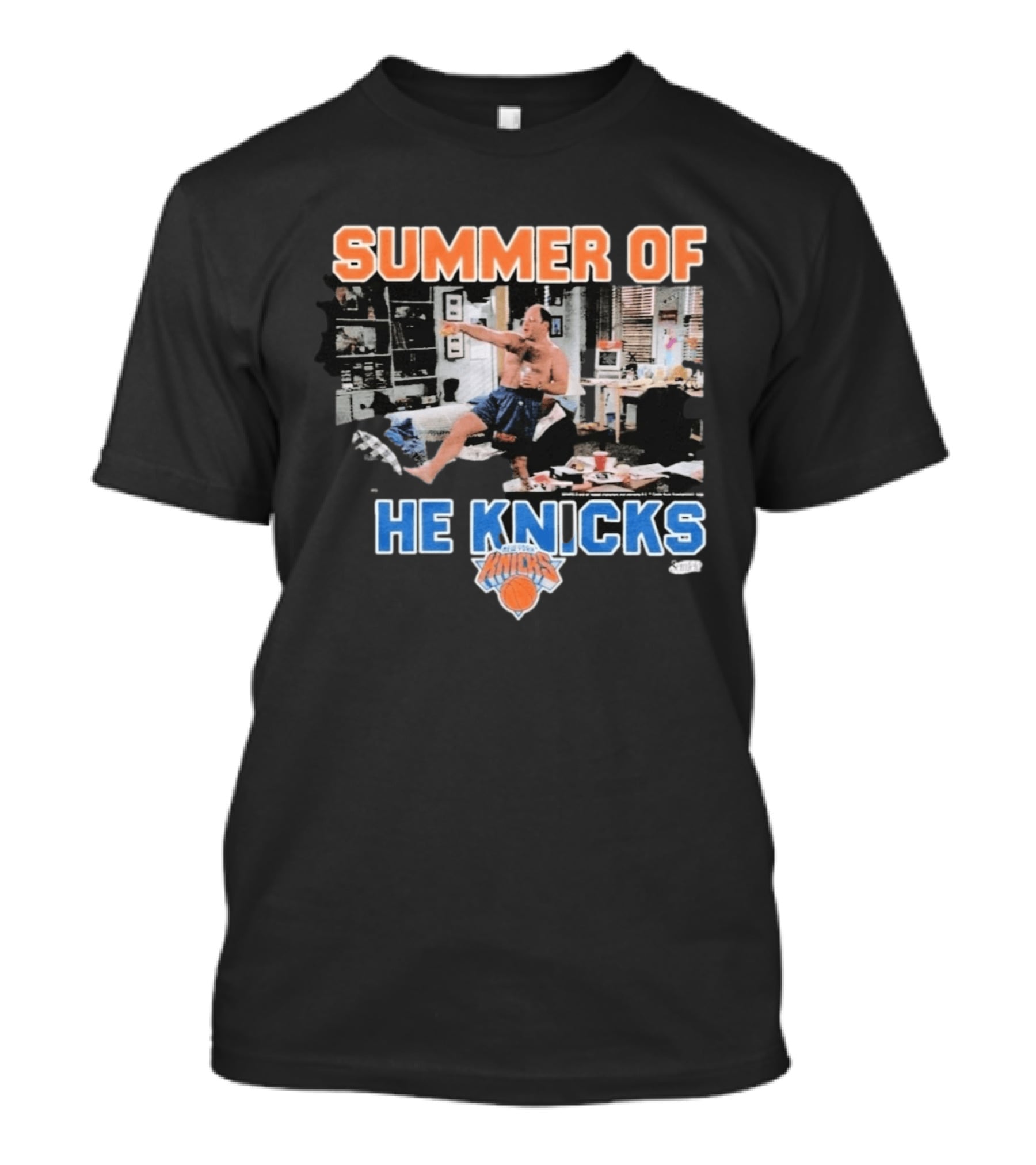 Summer Of He Knicks New York Basketball Fan Favorite 90s Nostalgia T-Shirt