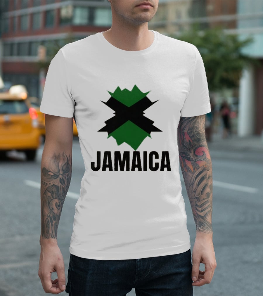 2026 Ali G Who Iz I Jamaica Flag T-Shirt
