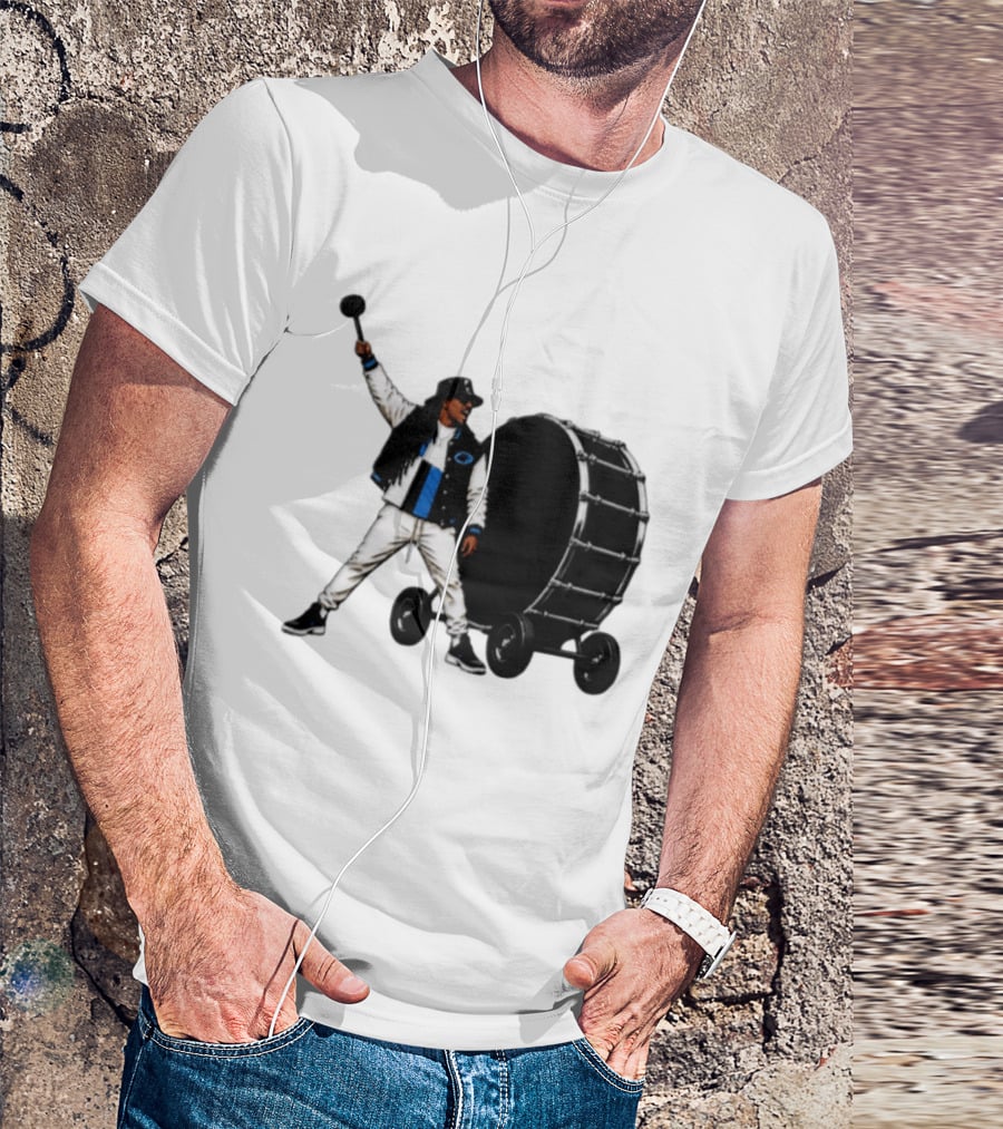 Carolina Panthers For The Culture Drummer Marching Band Fan Gear T-Shirt