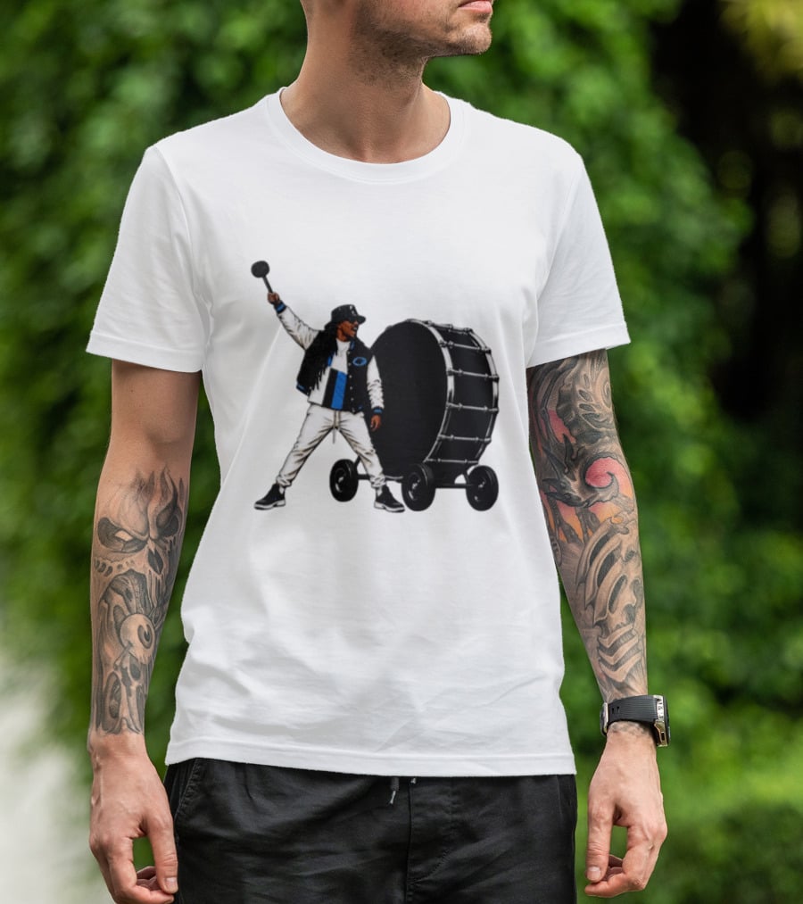 Carolina Panthers For The Culture Drummer Marching Band Fan Gear T-Shirt
