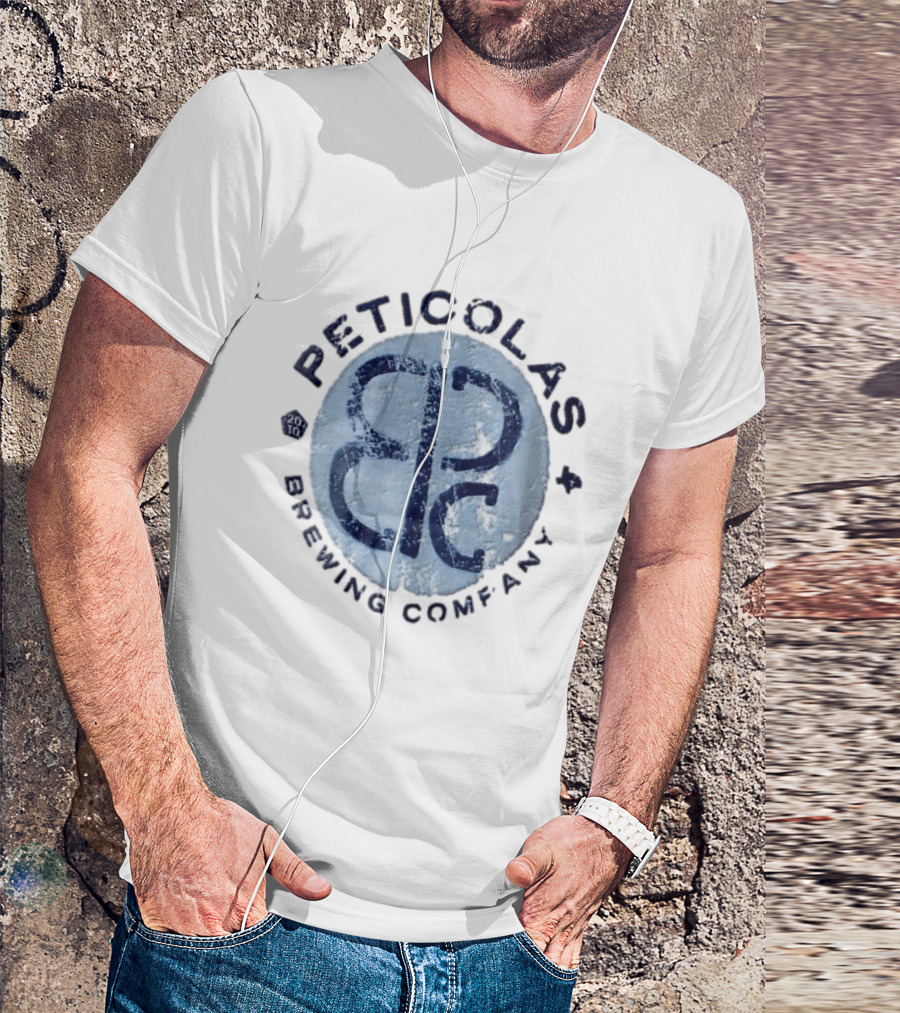 Peticolas Brewing Company PBC Distressed Monogram 2010 T-Shirt
