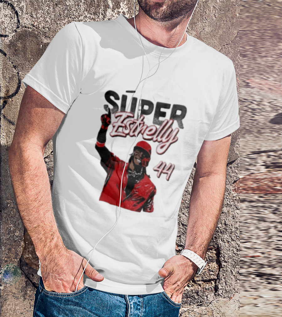 Elly De La Cruz Súper Estrelly 44 Cincinnati Reds T-Shirt