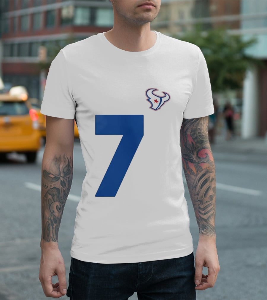Houston Texans 2026 Rivalries Football 7 T-Shirt