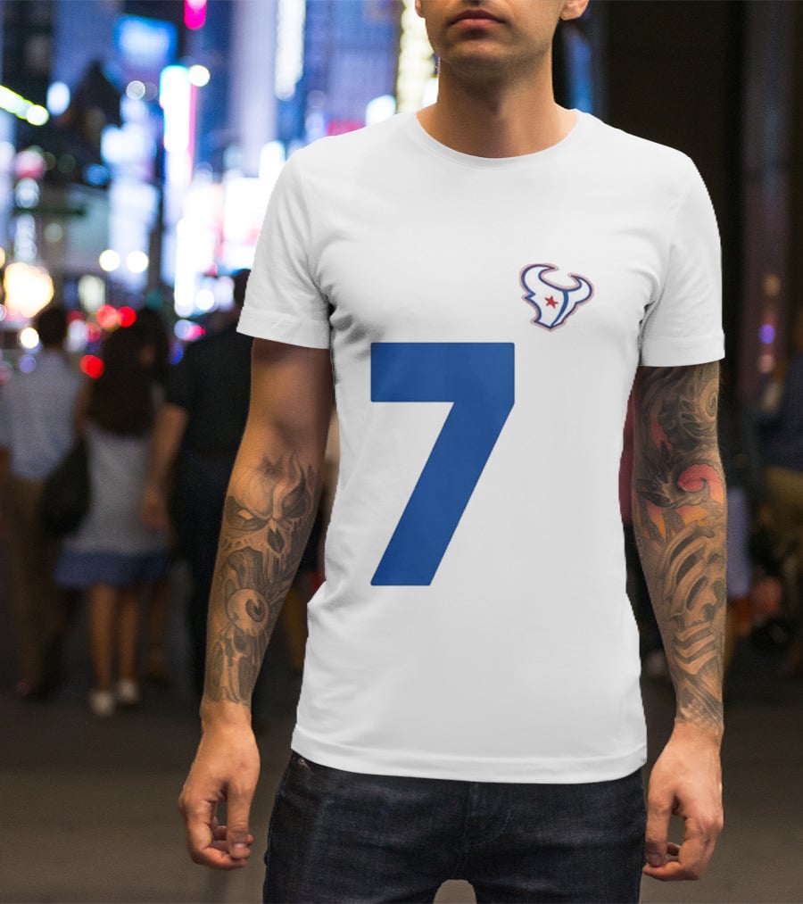 Houston Texans 2026 Rivalries Football 7 T-Shirt