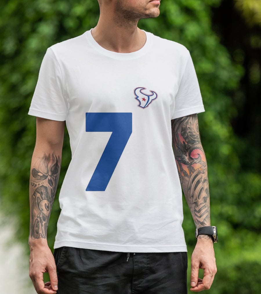 Houston Texans 2026 Rivalries Football 7 T-Shirt